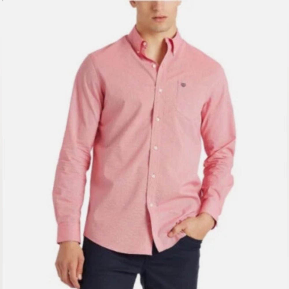 Chaps Pink Button-Down Shirt